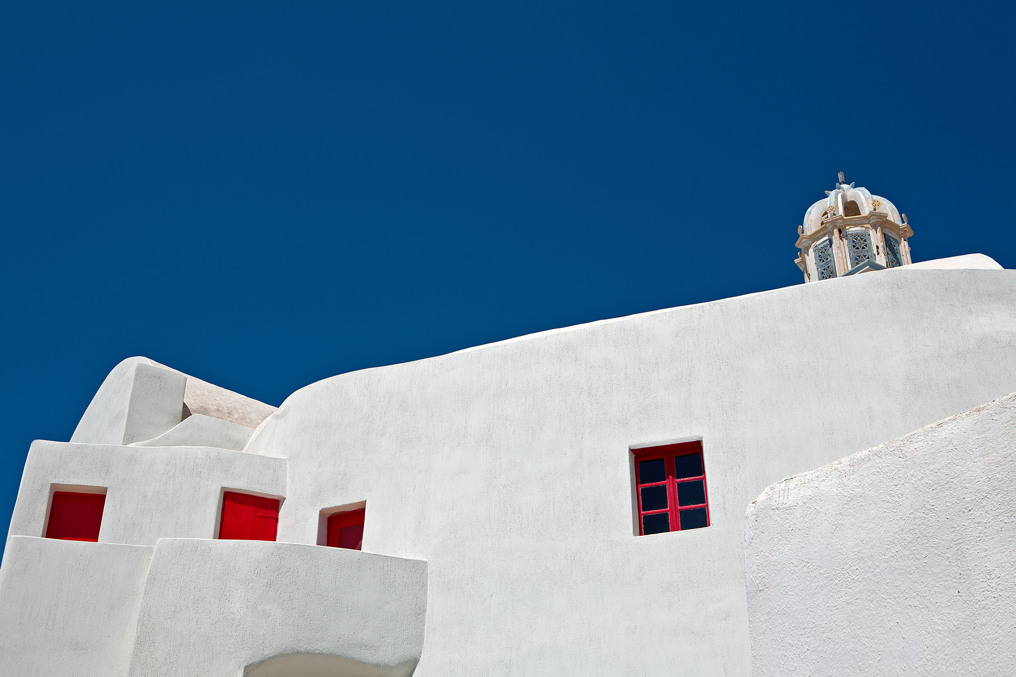 Santorini architecture